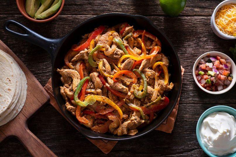 Vištienos fajitos: receptas puikiai tinkantis lieknėjimui