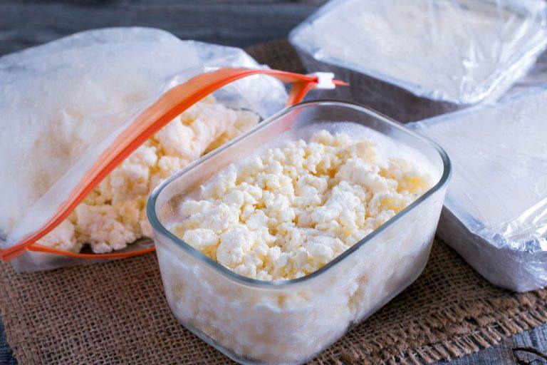 Kurie maisto produktai ir patiekalai gali būti užšaldomi? Varškė