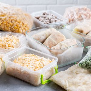 Kurie maisto produktai ir patiekalai gali būti užšaldomi?