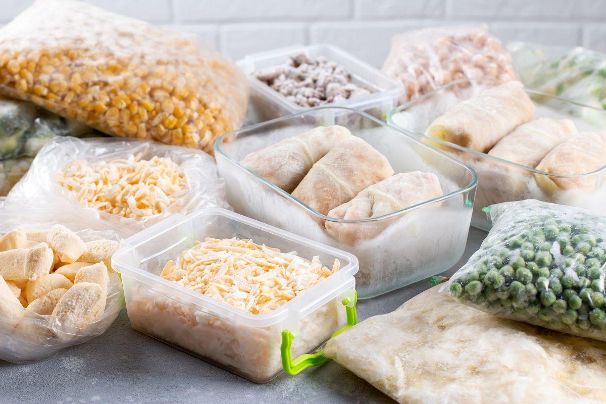 Kurie maisto produktai ir patiekalai gali būti užšaldomi?
