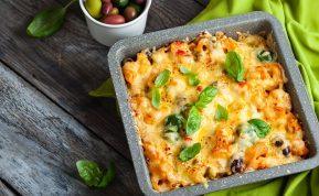 Labai skani makaronų apkepėlė. Greita vakarienė visai šeimai