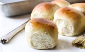 Minkštos bandelės su dešra