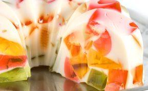 Nuostabus vaisių desertas su varške vos per 10 minučių! Fantastiškas želė pyragas!