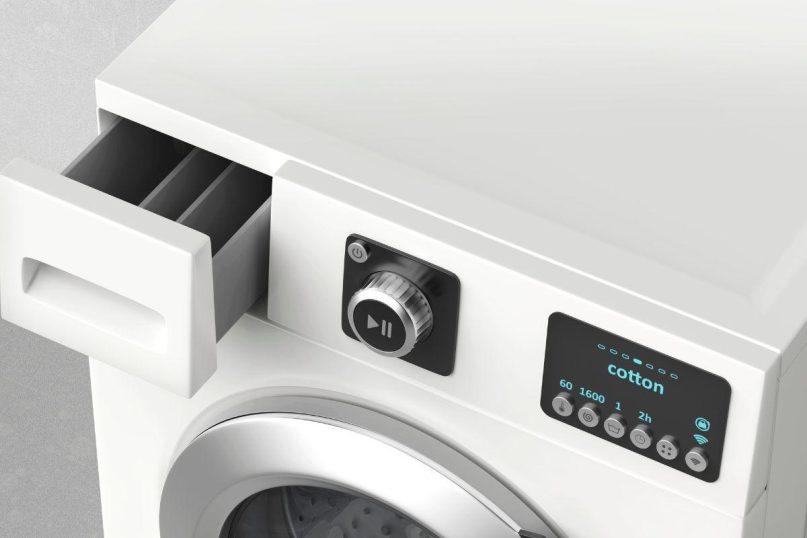 Įpilkite šio produkto į skalbimo priemonių stalčių