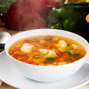 Išbandykite riebalus deginančią sriubą