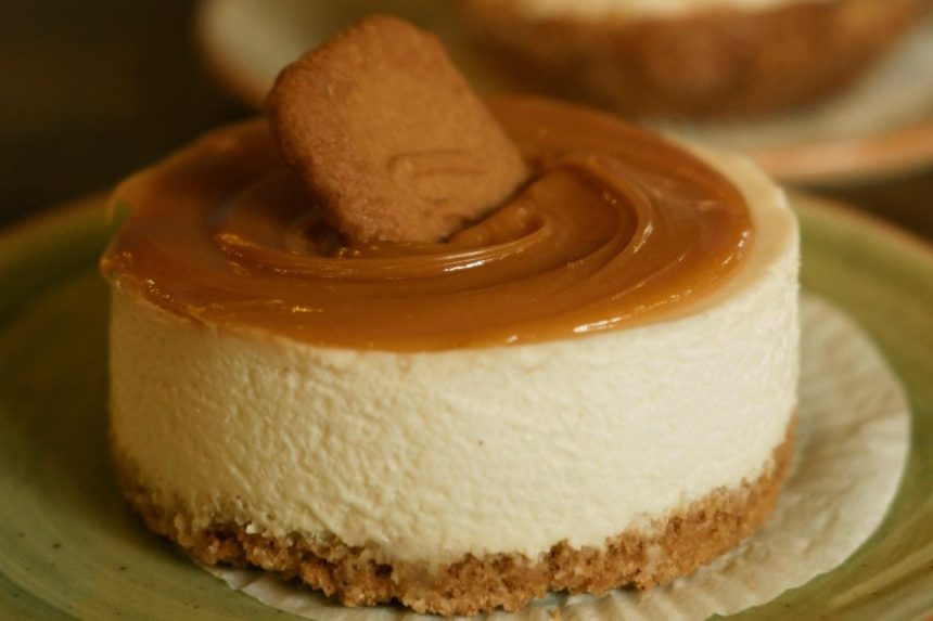 Karamelinis sūrio pyragas