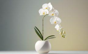 Pagelto orchidėjos lapai