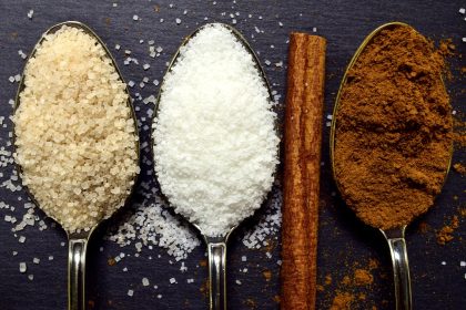 Kuriuose maisto produktuose yra daugiausia cukraus?