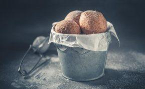 Cinamoninės mini spurgos