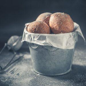 Cinamoninės mini spurgos