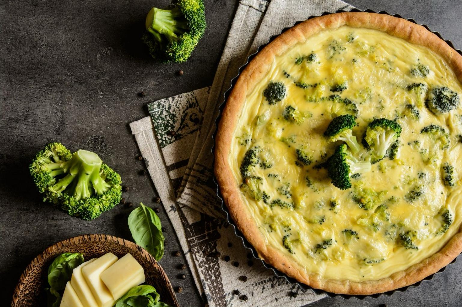 Cukinijų ir brokolių kišas