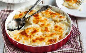 Daržovių apkepas su sūriu