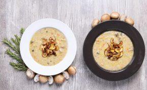 Grybų sriuba su paprika