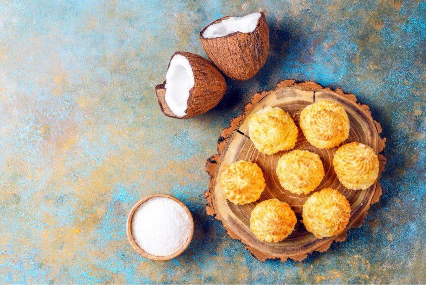 Migdoliniai kokosiniai sausainiai