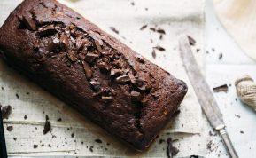 Šokoladinė bananų duona su šokolado gabaliukais