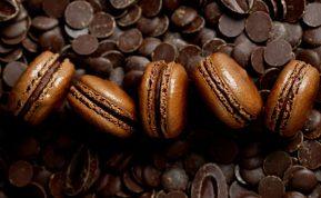 Šokoladiniai macarons