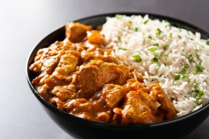 Vištienos karis su basmati ryžiais