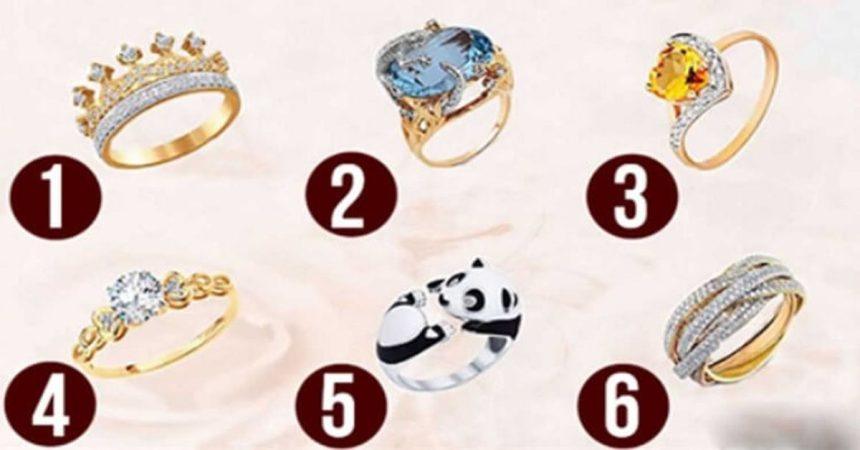 Išsirinkite žiedą ir sužinokite, kokia moteris esate iš tikrųjų! Šaltinis: feelthewords.com