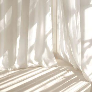 Kaip skalbti užuolaidas, kad jos išliktų baltos?