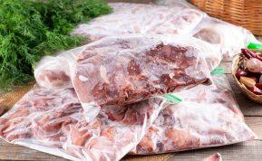 Kiek laiko galima laikyti užšaldytą maistą