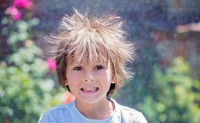 Kodėl plaukai įsielektrina