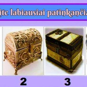Pasirinkta skrynia atskleis, kur slypi jūsų turtai!