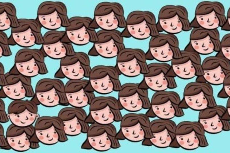 Šis iššūkis priverčia visus pasukti galvą. Kiek berniukų yra tarp mergaičių? Šaltinis: humorbibelen.com