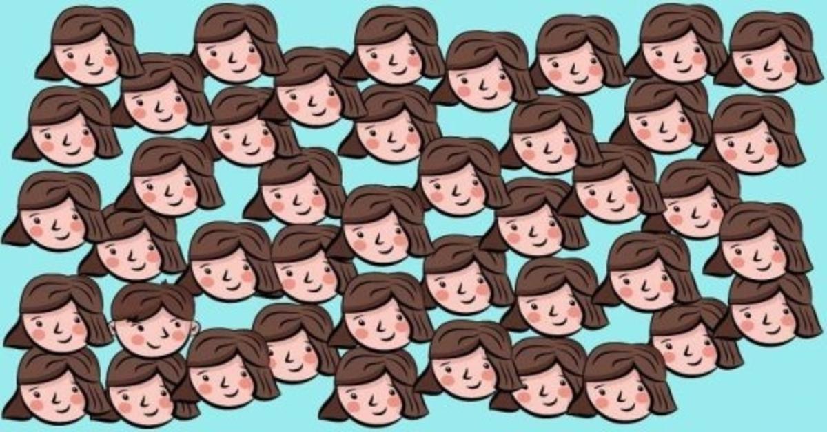 Šis iššūkis priverčia visus pasukti galvą. Kiek berniukų yra tarp mergaičių? Šaltinis: humorbibelen.com