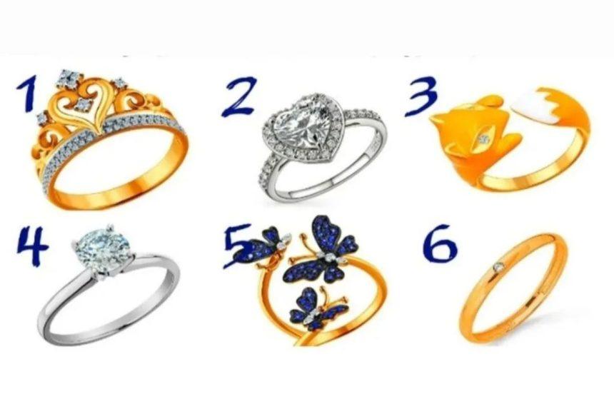 Testas: pasirinkite žiedą ir sužinokite apie save įdomių faktų!