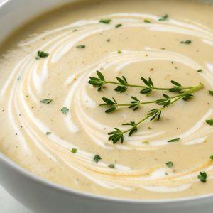 Kreminė salierų sriuba