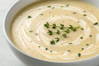 Kreminė salierų sriuba