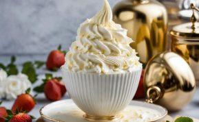 Kreminio sūrio glajus desertams