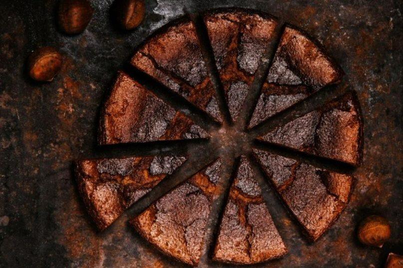 Šokoladinis pyragas be miltų