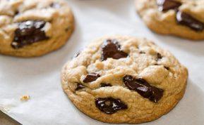 Sviestiniai sausainiai su šokoladu