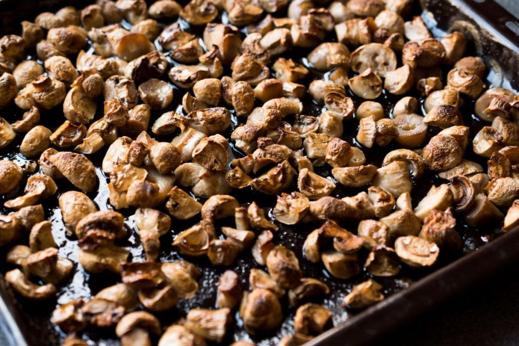 Grybai sojos padaže. Labai gardus patiekalas! Grybų kepimas orkaitėje