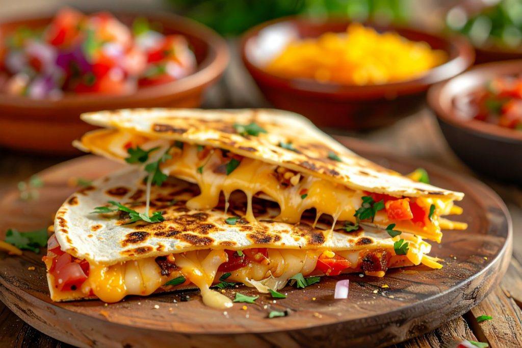 Karštų sumuštinių mėgėjams: 3 receptai su lavašais. Quesadilla su mėsa