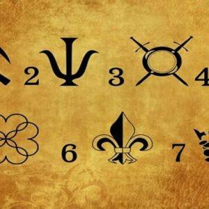 Pasirinkite simbolį ir išsiaiškinkite, koks jūsų vaidmuo gyvenime