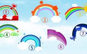 Pasirinkite vaivorykštės spalvą ir sužinokite šį bei tą apie save