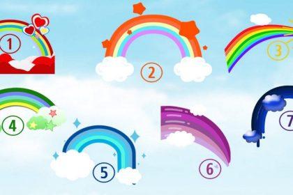 Pasirinkite vaivorykštės spalvą ir sužinokite šį bei tą apie save