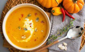 Švelni moliūgų sriuba, kuri papildys Jūsų organizmą vitaminais