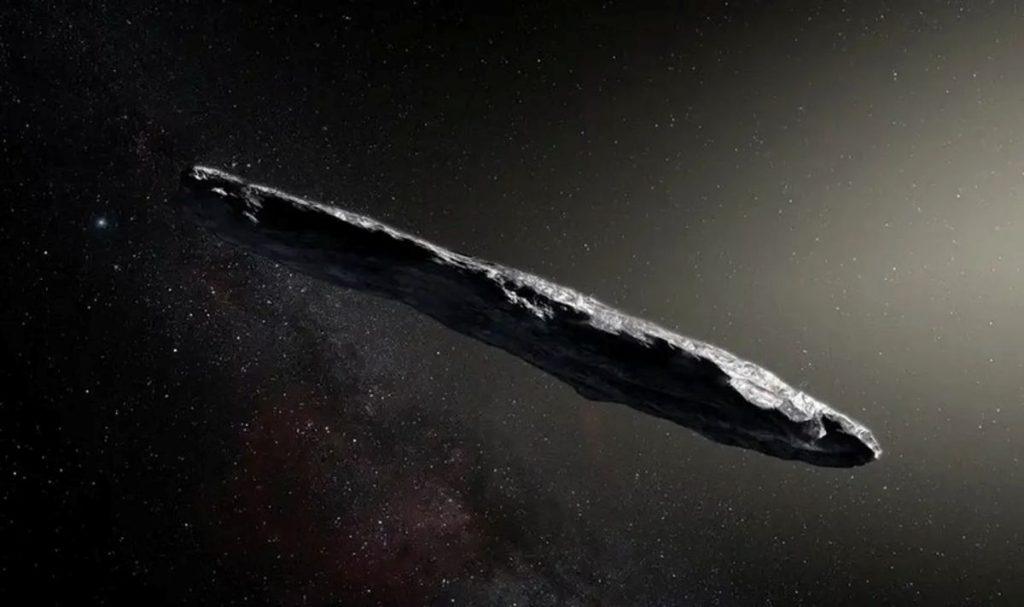 Tarpžvaigždinis objektas 1I/‘Oumuamua Nuotrauka: ESO