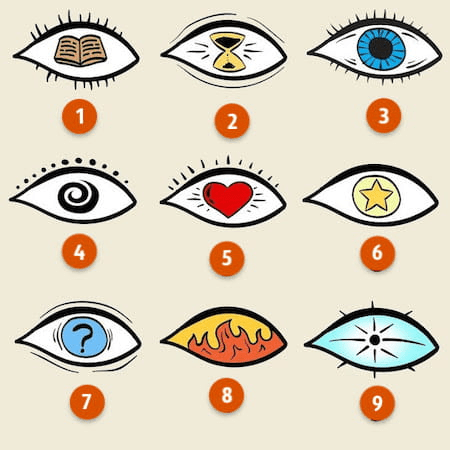 Testas: išsirinkite akį ir sužinokite, ką ji atskleidžia apie jūsų asmenybę. Pilnas testas