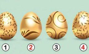 Testas: Išsirinkite auksinį kiaušinį ir skaitykite, kokia žinutė jame slepiasi