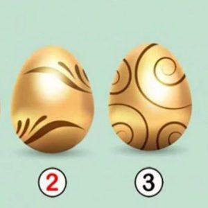 Testas: Išsirinkite auksinį kiaušinį ir skaitykite, kokia žinutė jame slepiasi