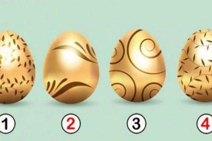 Testas: Išsirinkite auksinį kiaušinį ir skaitykite, kokia žinutė jame slepiasi