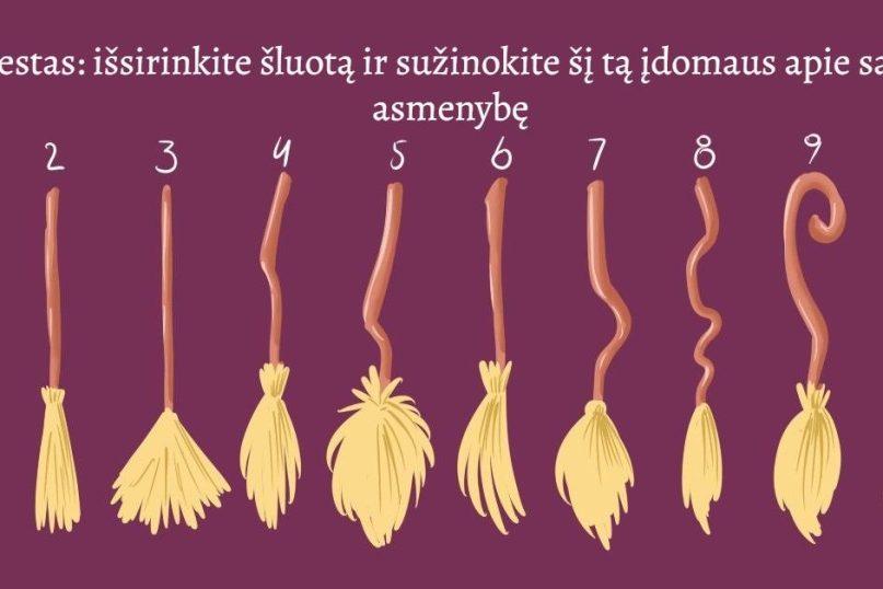 Testas: išsirinkite šluotą ir sužinokite kokia ragana esate