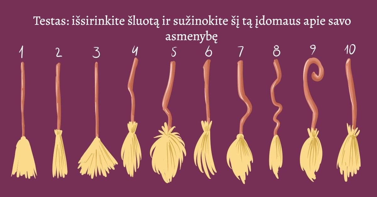Testas: išsirinkite šluotą ir sužinokite kokia ragana esate