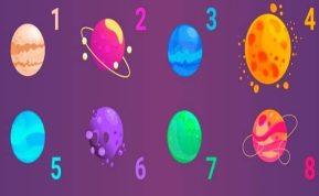 Testas: ko jums dabar trūksta gyvenime? Pasirinkite planetą ir sužinokite