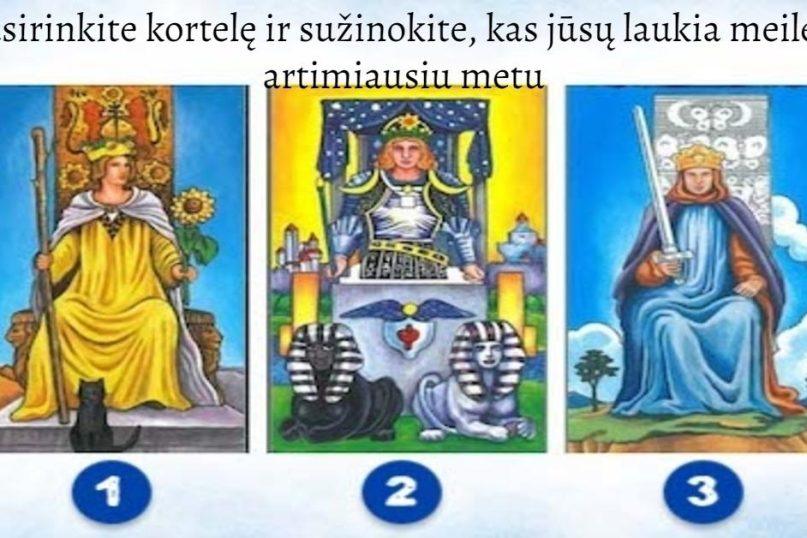 Testas: pasirinkite kortelę ir sužinokite, kas jūsų laukia meilėje artimiausiu metu