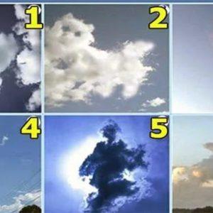 Testas: pasirinktas debesis atskleis, ko jūs bijote gyvenime